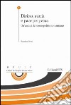 Diritto, storia e pace perpetua. Un'analisi del cosmopolitismo kantiano libro di Perni Romina