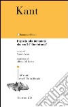 Risposta alla domanda: che cos'è l'Illuminismo? libro