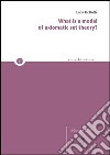 What is a model of axiomatic set theory? libro