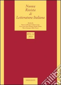 Nuova rivista di letteratura italiana libro