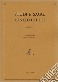 Studi e saggi linguistici (2014). Vol. 2
