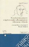 Procedure interpretative e regole normative nella negoziazione dello status e del ruolo libro