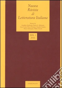 Nuova rivista di letteratura italiana (2016). Vol. 1 libro