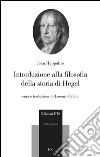 Introduzione alla filosofia della storia di Hegel libro