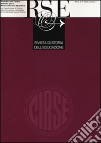 Rivista di storia dell'educazione (2016). Vol. 1 libro