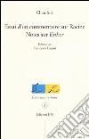 Essai d'un commentaire sur Racine. Notes sur «Esther» libro