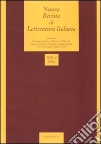 Nuova rivista di letteratura italiana (2016). Vol. 2 libro