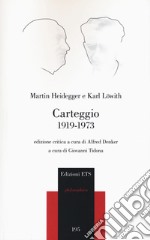 Carteggio 1919-1973 libro