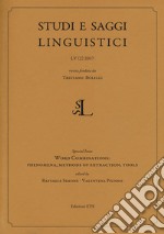 Studi e saggi linguistici (2017). Vol. 2 libro