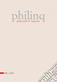 Philinq. Philosophical inquiries (2020). Vol. 2 libro