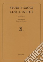 Studi e saggi linguistici (2018). Vol. 1 libro