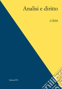 Analisi e diritto (2018). Vol. 1