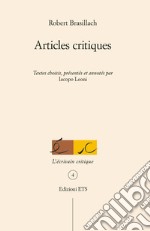 Articles critiques