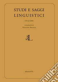 Studi e saggi linguistici (2018). Vol. 2