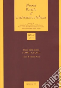 Nuova rivista di letteratura italiana (2018). Vol. 2 libro