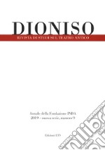 Dioniso. Rivista di studi sul teatro antico (2019). Vol. 9 libro