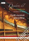 Fonti musicali piacentine libro