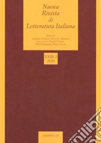 Nuova rivista di letteratura italiana (2020). Vol. 2 libro