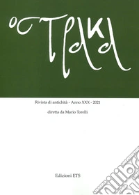 Ostraka. Rivista di antichità (2021). Vol. 30 libro