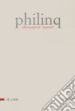 Philinq. Philosophical inquiries (2021). Vol. 2 libro