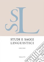 Studi e saggi linguistici (2021). Vol. 2 libro