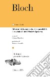 Gli strati della categoria della possibilità. Il capitolo 18 del Principio Speranza. Testo tedesco a fronte libro