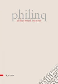 Philinq. Philosophical inquiries (2022). Vol. 1 libro