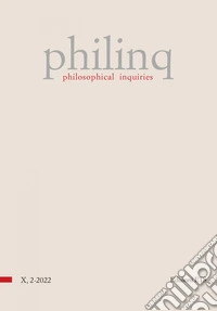 Philinq. Philosophical inquiries (2022). Vol. 2 libro