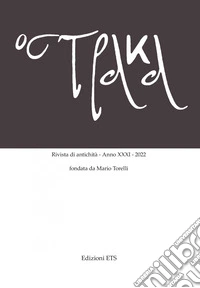 Ostraka. Rivista di antichità (2022). Vol. 31 libro