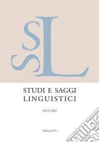 Studi e saggi linguistici (2022). Vol. 2