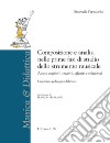 Composizione e analisi nelle prime fasi di studio dello strumento musicale. Aspetti cognitivi, creativi, affettivi e relazionali libro