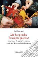 Ma due più due fa sempre quattro? Un gruppo di ragazzi coraggiosi in viaggio verso la vita indipendente libro