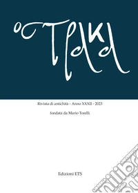 Ostraka. Rivista di antichità (2023). Vol. 32 libro