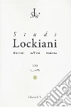 Studi lockiani. Ricerche sull'età moderna (2023). Vol. 4: John Locke and Early Modern Medicine libro