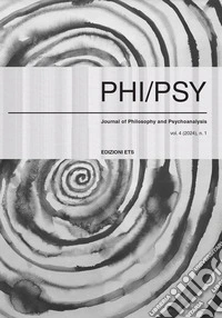 Phi-psy. Rivista di filosofia e psicoanalisi (2024). Vol. 4 libro