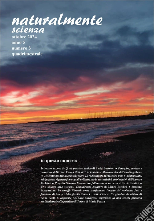 Naturalmente scienza (2024). Vol. 3