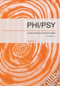 Phi-psy. Rivista di filosofia e psicoanalisi (2024). Vol. 2 libro