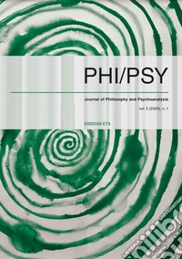 Phi-psy. Rivista di filosofia e psicoanalisi (2025). Vol. 1 libro
