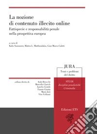 La nozione di contenuto illecito online. Fattispecie e responsabilità penale nella prospettiva europea libro