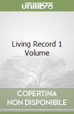 Living Record 1 Volume libro