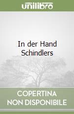 In der Hand Schindlers libro