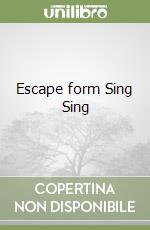 Escape form Sing Sing libro