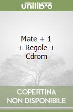 Mate + 1 + Regole + Cdrom libro