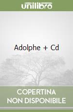 Adolphe + Cd libro