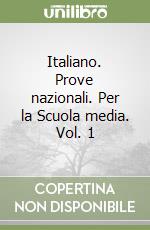 ITALIANO 1-PROVE NAZIONALI
