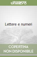 Lettere e numeri libro