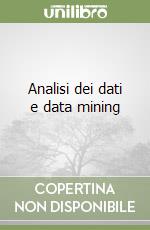 Analisi dei dati e data mining libro