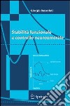 Stabilità funzionale e controllo neuroumorale libro di Recordati Giorgio