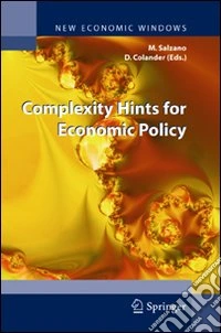 Complexity hints for economic policy