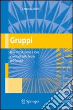 Gruppi. Una introduzione a idee e metodi della teoria dei gruppi libro